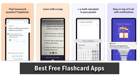 free flash card apps